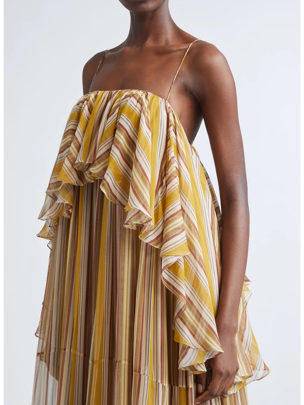 Zimmermann Rebellion Bohemian Stripe Slipdress in size AU1 - US6 - Picture 4 of 8